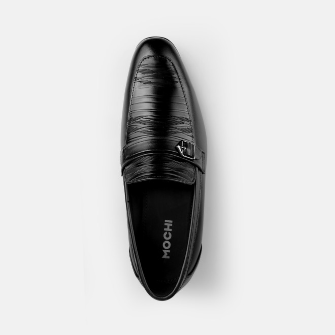 Mochi Men Black Formal Moccasin (SKU: 19-721-11-40)