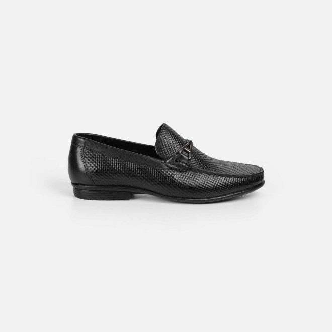 Mochi Men Black Formal Moccasin (SKU: 19-722-11-39)