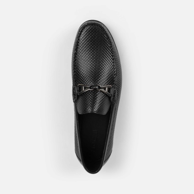 Mochi Men Black Formal Moccasin (SKU: 19-722-11-39)
