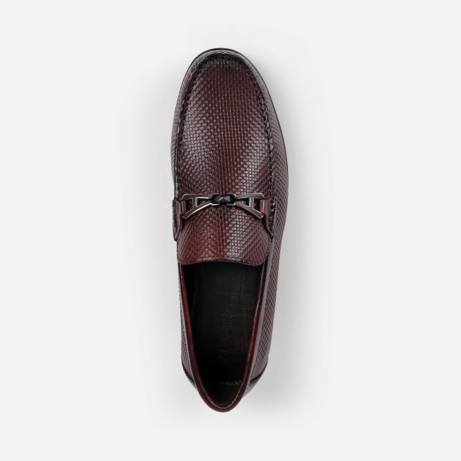 Mochi Men Wine Formal Moccasin (SKU: 19-722-58-39)