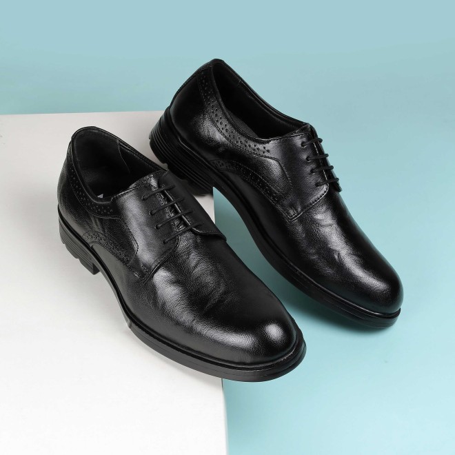 Mochi Men Black Formal Lace Up