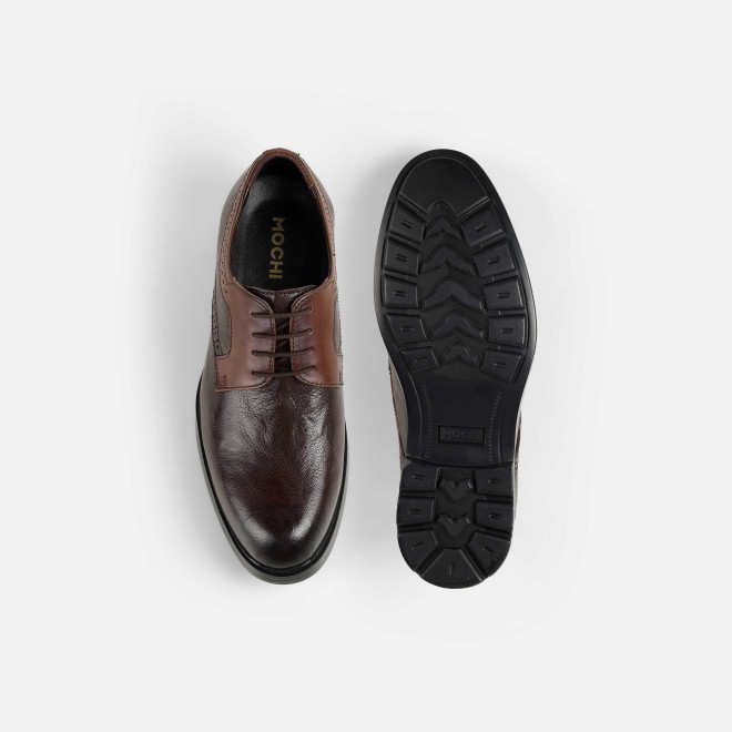 Mochi Men Brown Formal Lace Up (SKU: 19-723-12-40)