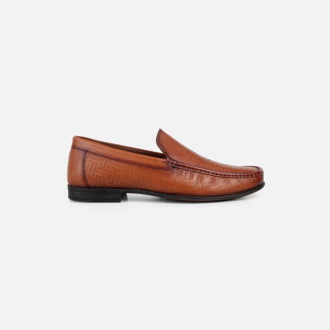 Mochi Men Tan Formal Moccasin (SKU: 19-737-23-39)