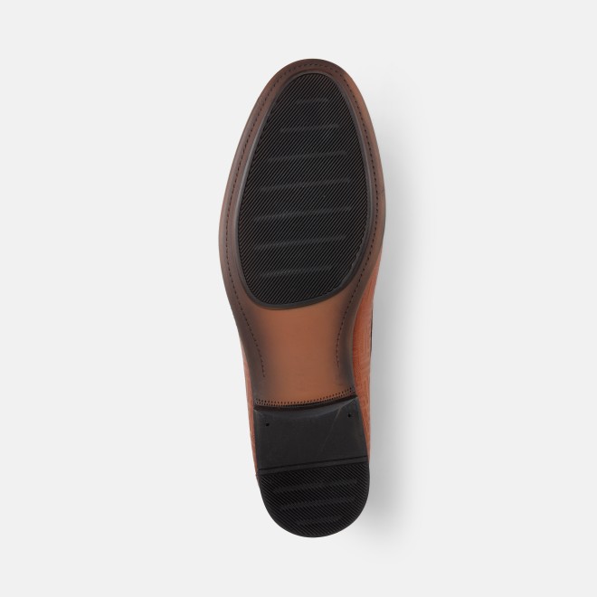 Mochi Men Tan Formal Moccasin (SKU: 19-737-23-39)