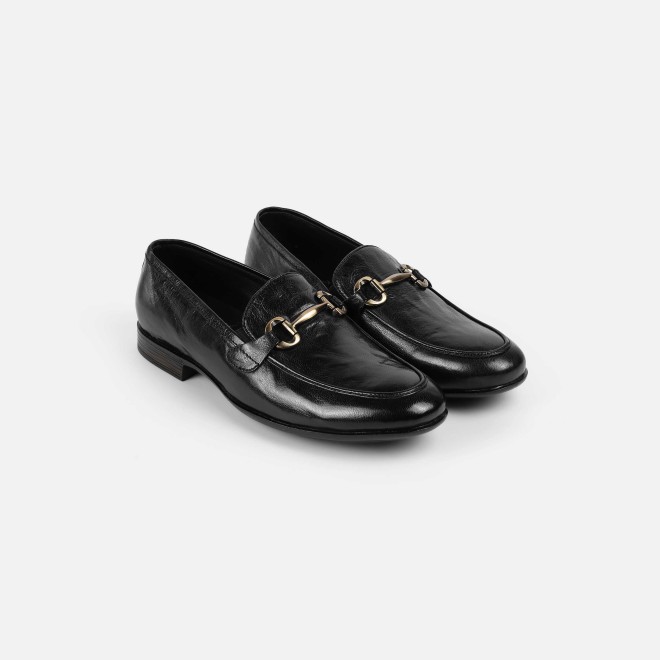 Mochi Men Black Formal Moccasin (SKU: 19-752-11-40)