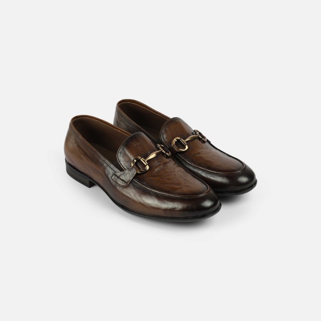 Mochi Men Tan Formal Moccasin (SKU: 19-752-23-41)