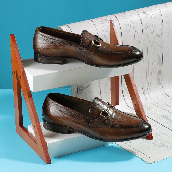 Mochi Men Tan Formal Moccasin
