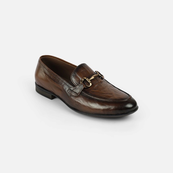 Mochi Men Tan Formal Moccasin (SKU: 19-752-23-41)