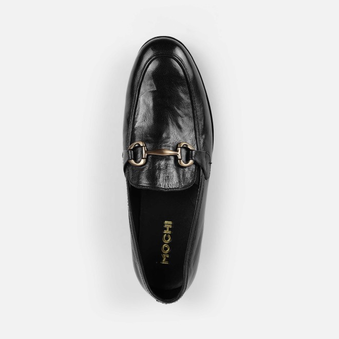 Mochi Men Black Formal Moccasin (SKU: 19-752-11-40)