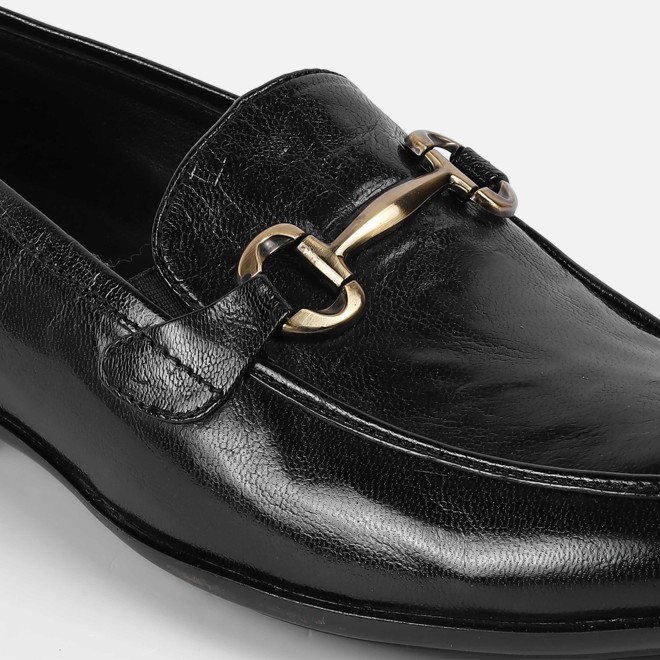 Mochi Men Black Formal Moccasin (SKU: 19-752-11-40)