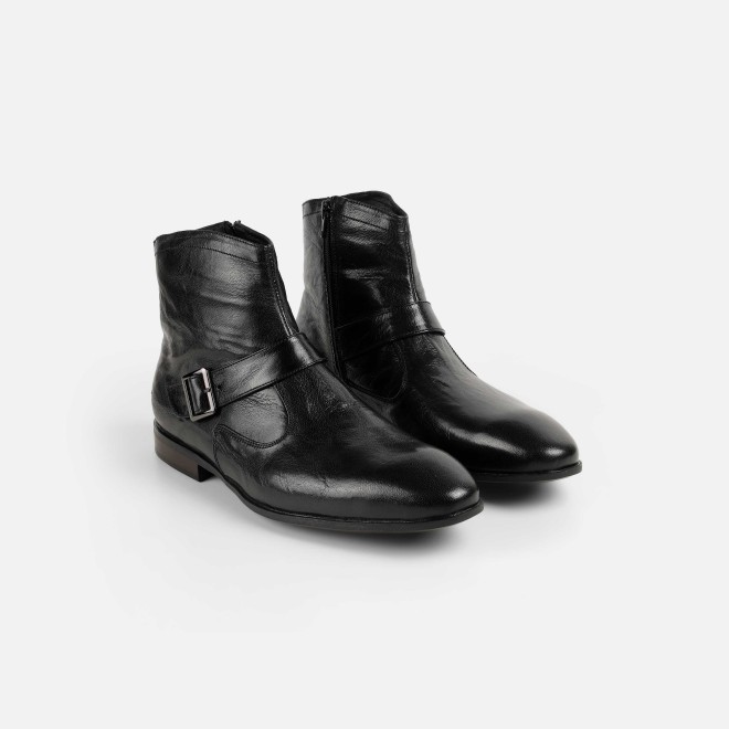 Mochi Men Black Formal Boots (SKU: 19-753-11-41)