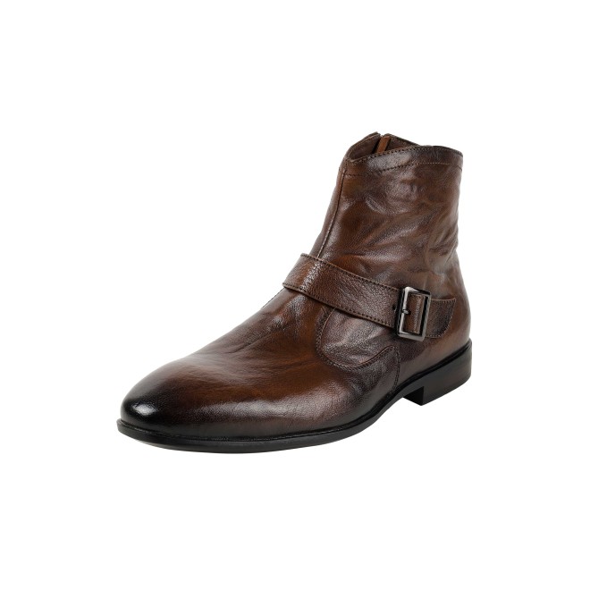 Mochi Men Tan Formal Boots (SKU: 19-753-23-40)