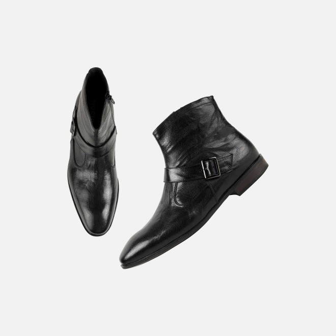 Mochi Men Black Formal Boots (SKU: 19-753-11-41)