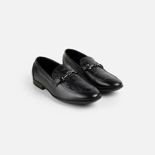 Mochi Men Black Formal Moccasin (SKU: 19-754-11-40)