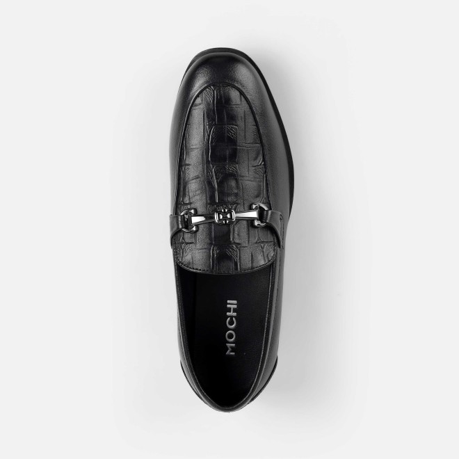 Mochi Men Black Formal Moccasin (SKU: 19-754-11-40)