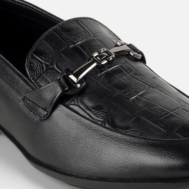 Mochi Men Black Formal Moccasin (SKU: 19-754-11-40)