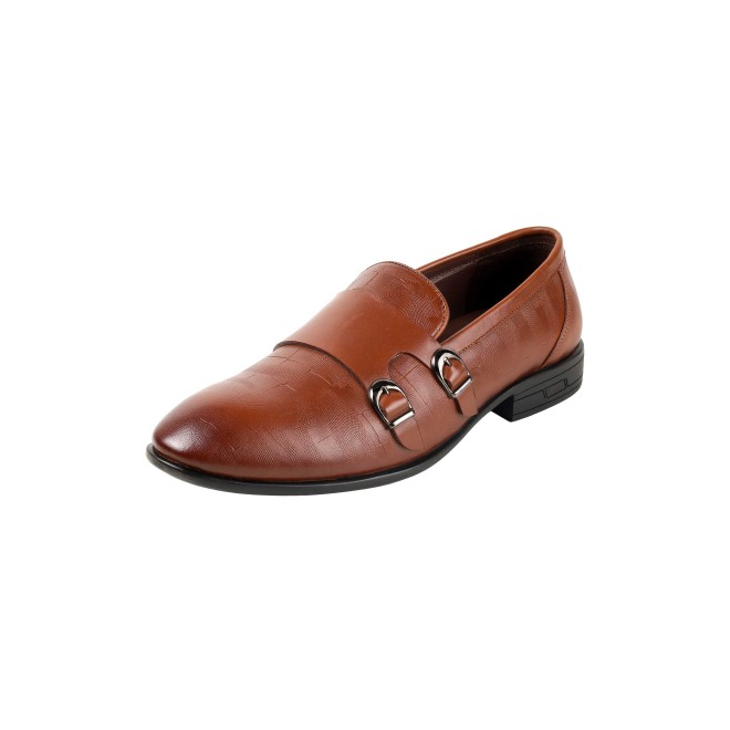 Mochi Men Brown Formal Monk (SKU: 19-758-12-44)