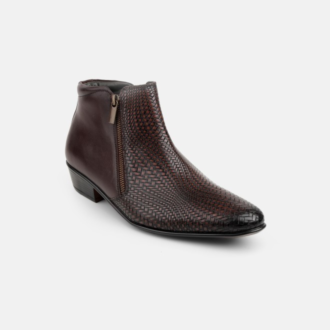 Men Brown Formal Boots