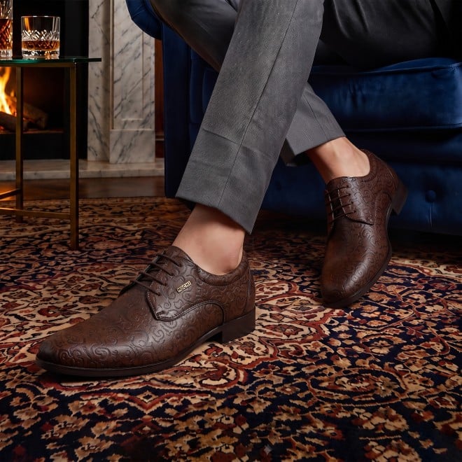Mochi Men Brown Formal Lace Up (SKU: 19-771-12-40)