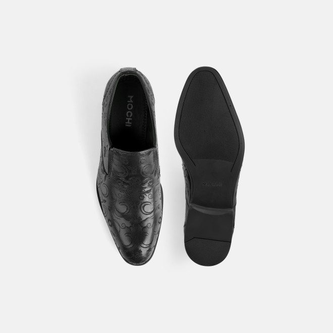 Mochi Men Black Party Moccasin (SKU: 19-772-11-40)