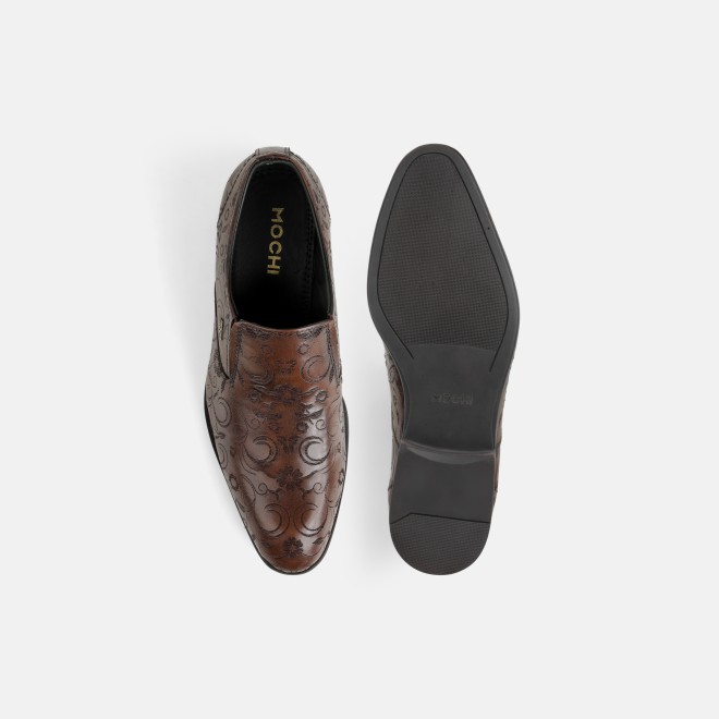 Mochi Men Brown Party Moccasin (SKU: 19-772-12-40)