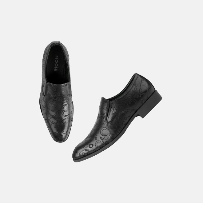 Mochi Men Black Party Moccasin (SKU: 19-772-11-40)