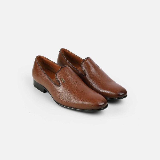 Mochi Men Tan Formal Moccasin (SKU: 19-777-23-40)