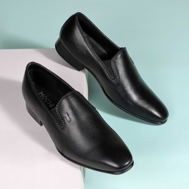 Men Black Formal Moccasin