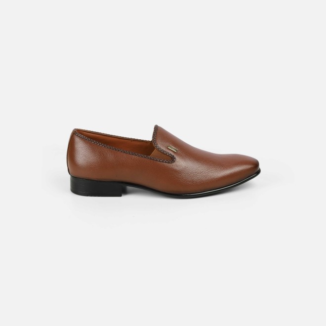 Mochi Men Tan Formal Moccasin (SKU: 19-777-23-40)