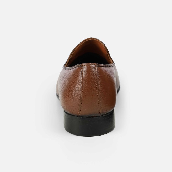 Mochi Men Tan Formal Moccasin (SKU: 19-777-23-40)