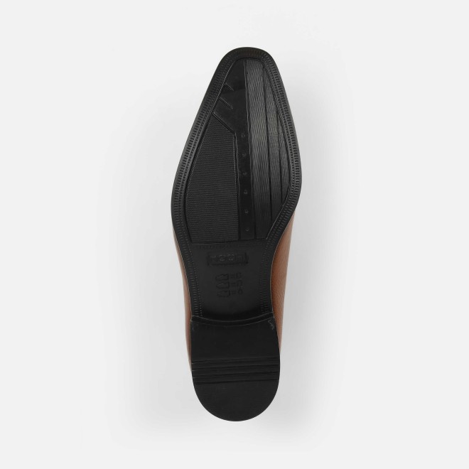 Mochi Men Tan Formal Moccasin (SKU: 19-777-23-40)