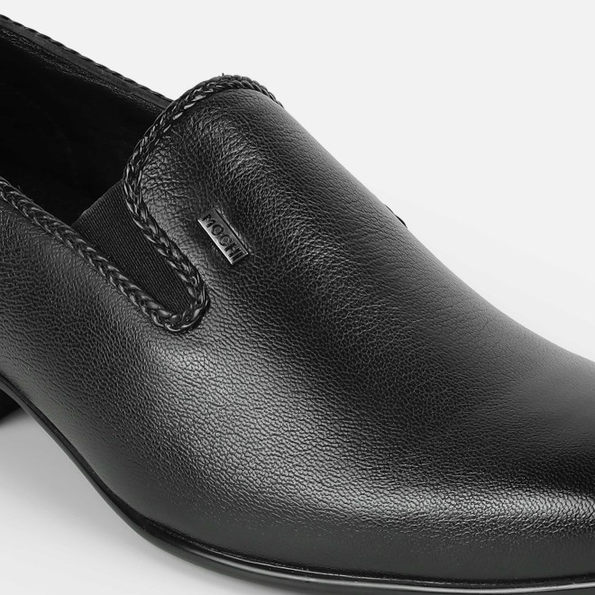 Mochi Men Black Formal Moccasin (SKU: 19-777-11-40)