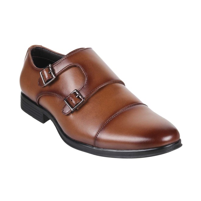 Mochi Men Tan Formal Monk (SKU: 19-78-23-40)