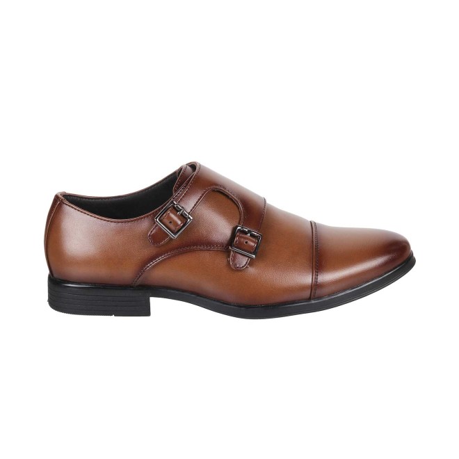 Mochi Men Tan Formal Monk (SKU: 19-78-23-40)