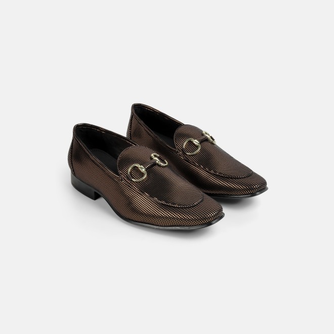 Mochi Men Bronze Formal Moccasin (SKU: 19-803-46-40)