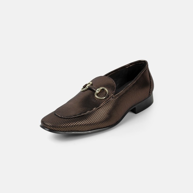 Mochi Men Bronze Formal Moccasin (SKU: 19-803-46-40)