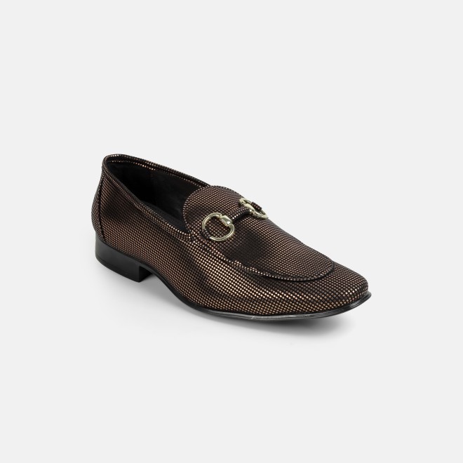 Mochi Men Bronze Formal Moccasin (SKU: 19-803-46-40)