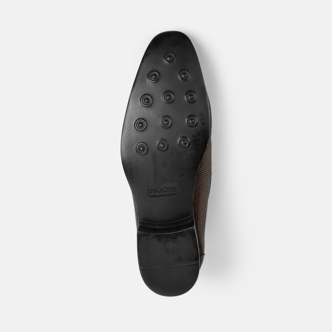 Mochi Men Bronze Formal Moccasin (SKU: 19-803-46-40)
