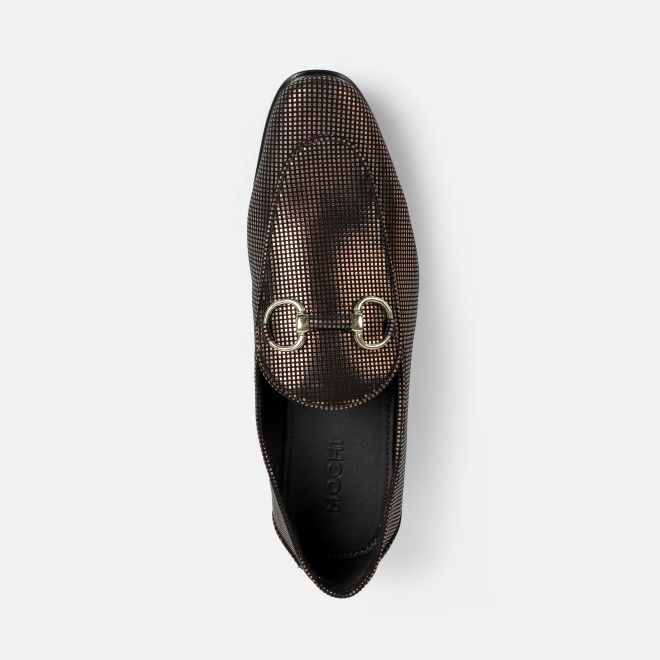 Mochi Men Bronze Formal Moccasin (SKU: 19-803-46-40)