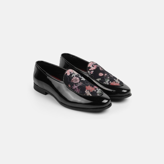 Mochi Men Black Party Moccasin (SKU: 19-808-11-40)