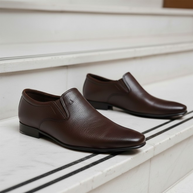 Mochi Men Wine Formal Moccasin