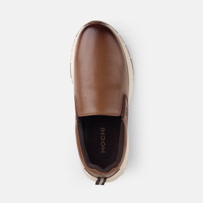 Mochi Men Tan Casual Moccasin (SKU: 19-823-23-40)