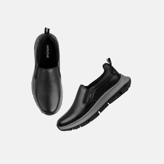 Mochi Men Black Casual Moccasin (SKU: 19-823-11-41) Mochi Men Black Casual Moccasin (SKU: 19-823-11-41)