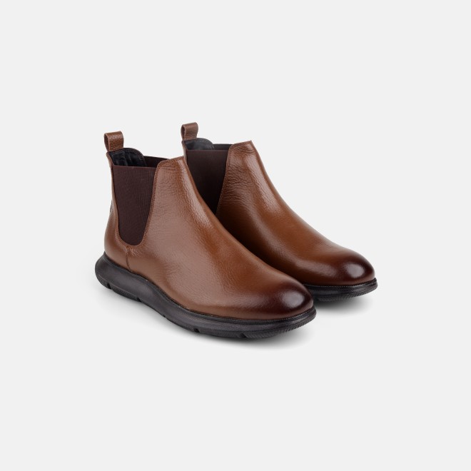 Mochi Men Tan Casual Boots (SKU: 19-825-23-40)