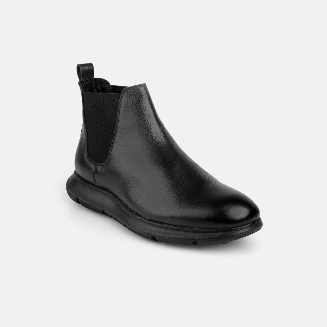 Mochi Men Black Casual Boots (SKU: 19-825-11-40)