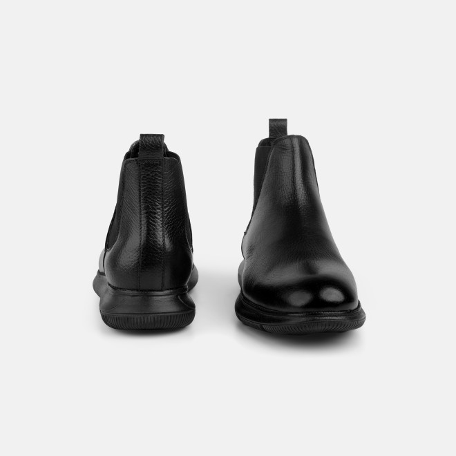 Mochi Men Black Casual Boots (SKU: 19-825-11-40)