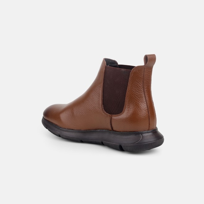 Mochi Men Tan Casual Boots (SKU: 19-825-23-40)