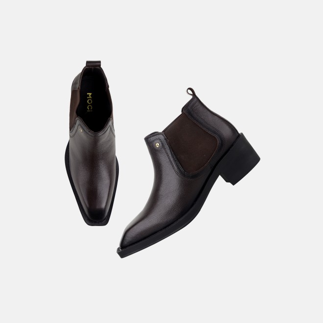 Mochi Men Brown Party Boots (SKU: 19-838-12-40)