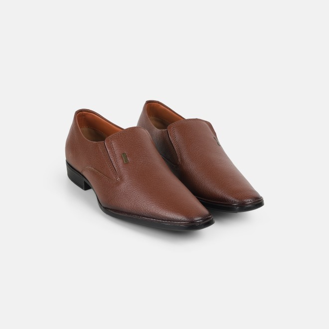 Mochi Men Tan Formal Moccasin (SKU: 19-839-23-40)