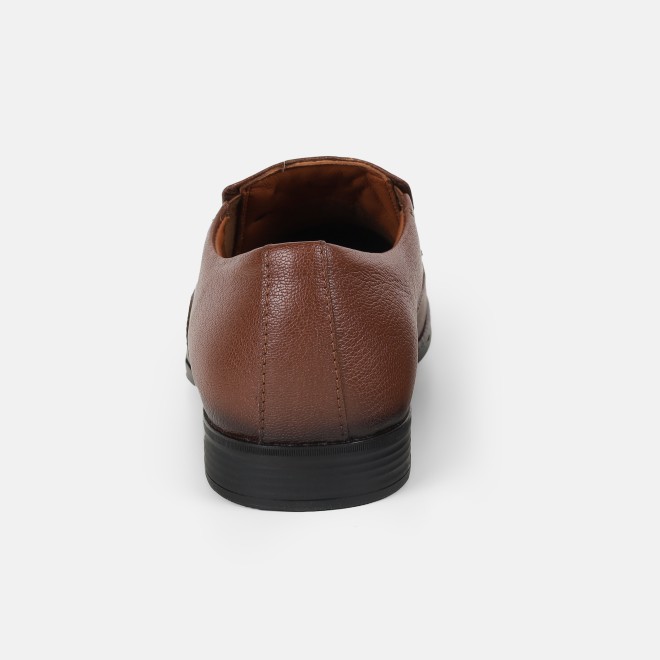 Mochi Men Tan Formal Moccasin (SKU: 19-839-23-40)